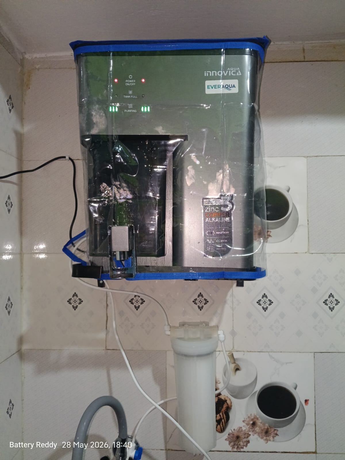Battery backup system maintenance