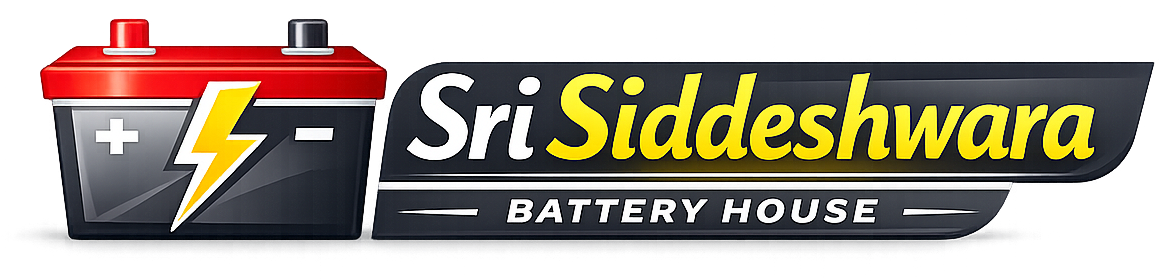 Sri Siddeshwara Battery House logo
